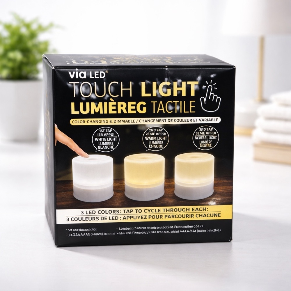 Via LED Touch Light Set